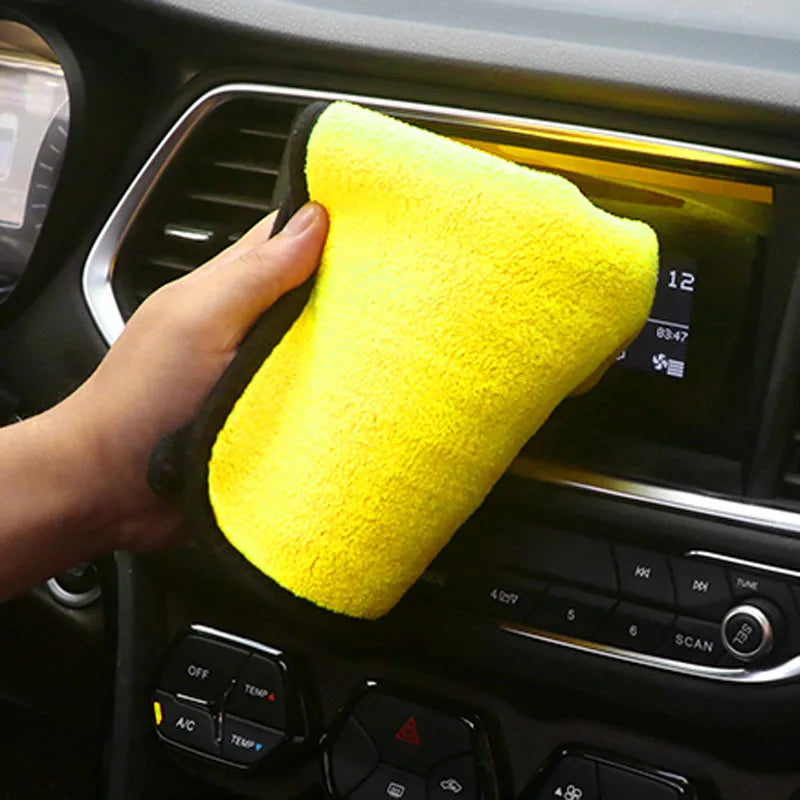 2024 NEW 30 * 30 cm car wash microfiber towel for Hyundai, Toyota, Nissan, Ford, Chevy, Chrysler, etc