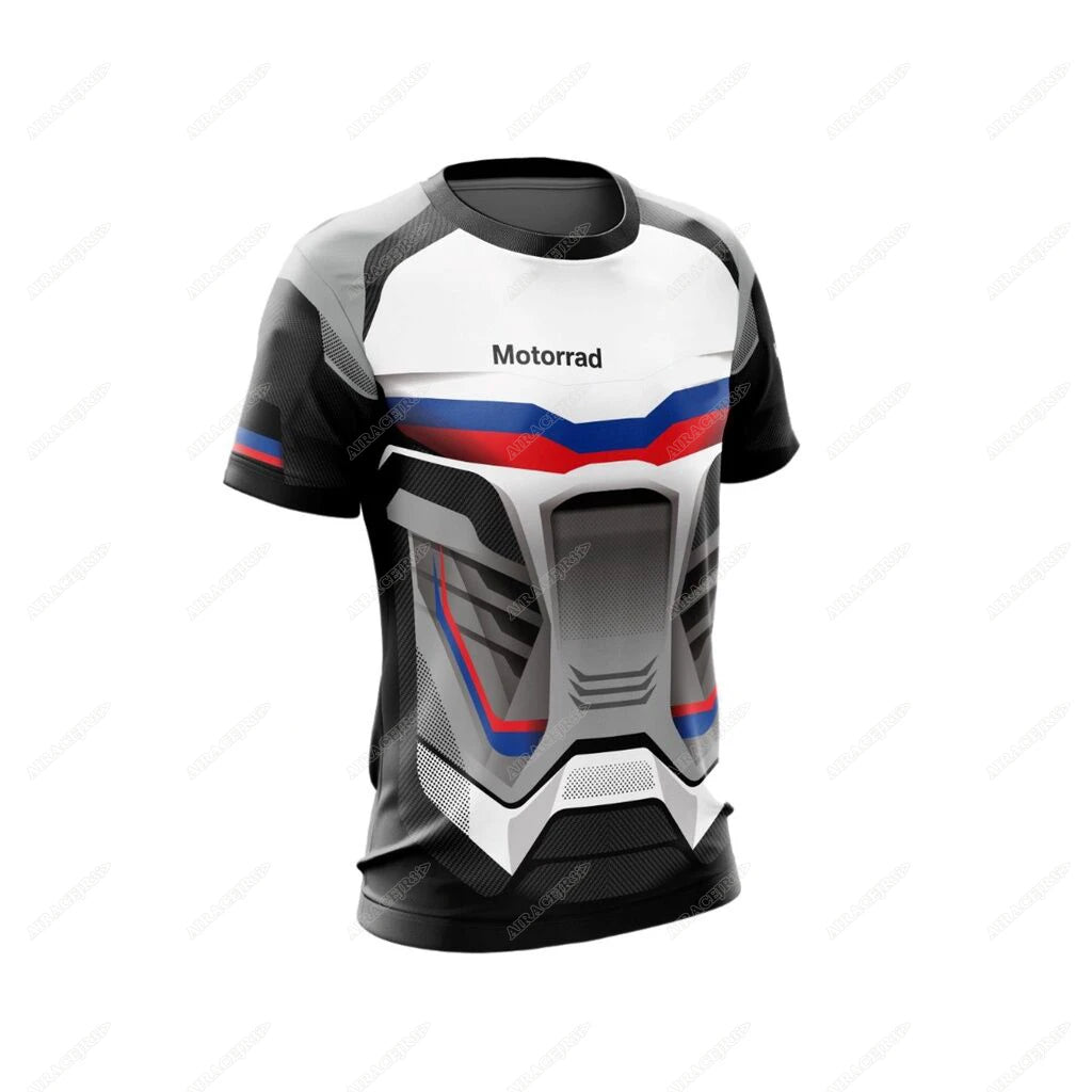 Motorrad For BMW T-Shirt ADVENTURE Racing Team Motorsport Motorcycle Shirt Sports Travel Men's Quick Dry Breathable Jerseys