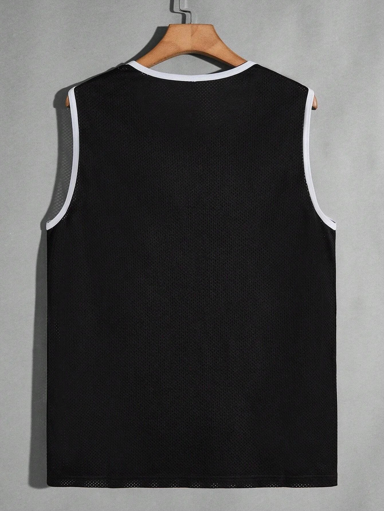 New tank top basketball jersey gym fitness support fan quick drying breathable sweat wicking and soft training clothes