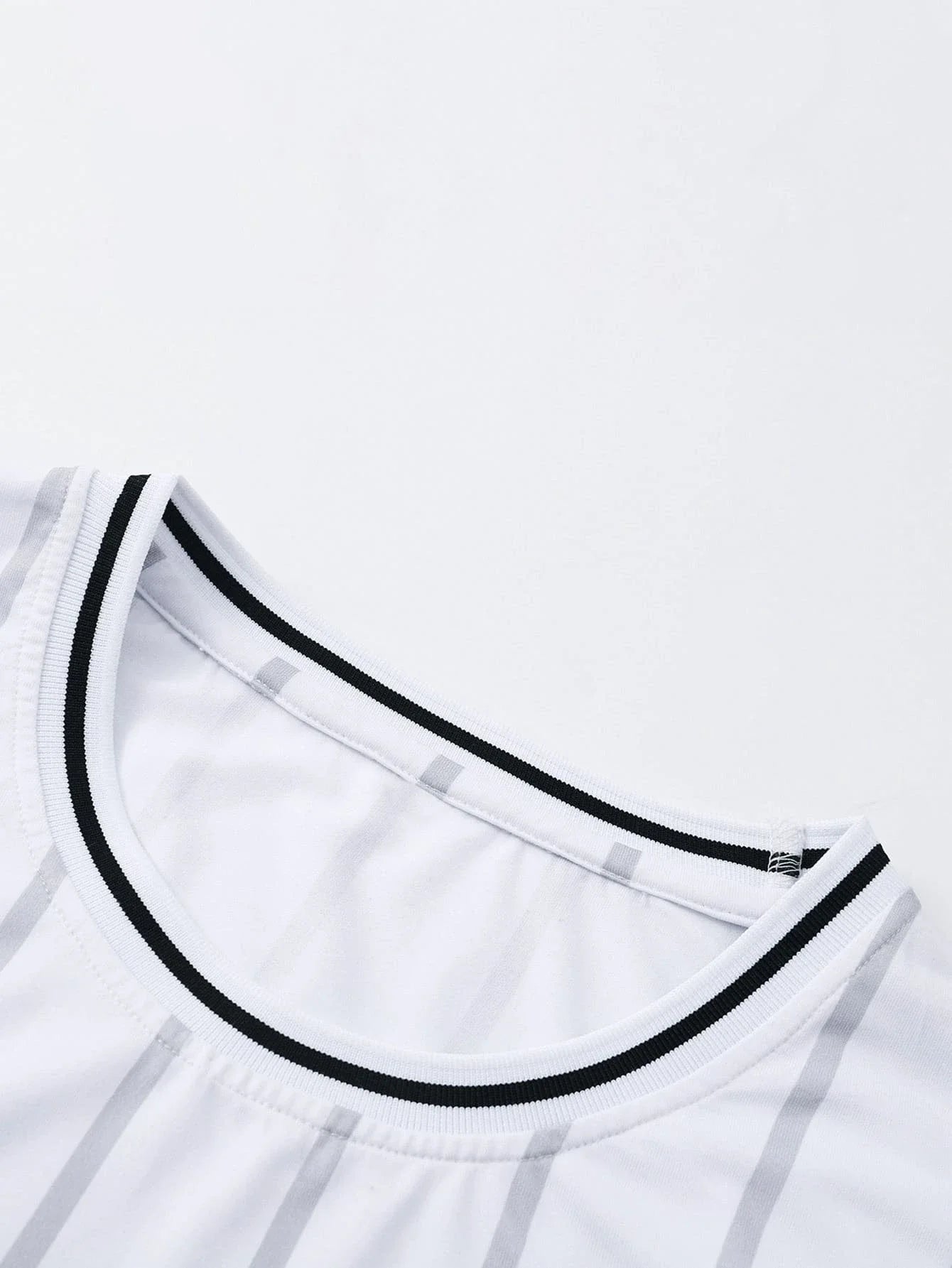 Tank top fully stitched white basketball fan uniform club summer sports sleeveless mesh moisture absorption training uniform